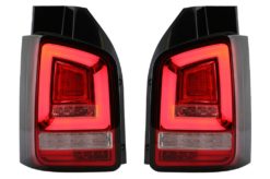 Baklykter Rød Hvit Full LED egnet for VW Transporter V T5 (2003-2009)