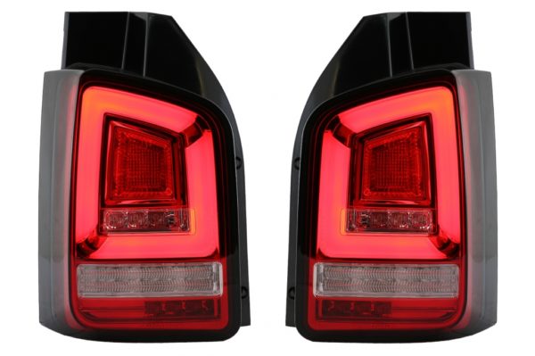 Baklykter Rød Hvit Full LED egnet for VW Transporter V T5 (2003-2009) |
