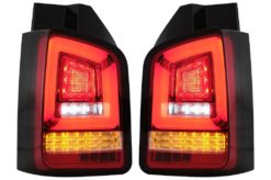 Baklykter Rød Hvit Full LED egnet for VW Transporter Multivan V T5 Facelift (2010-2015)