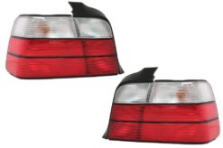 Baklykter egnet for BMW 3-serie E36 Sedan (12.1990-1998) Red Clear