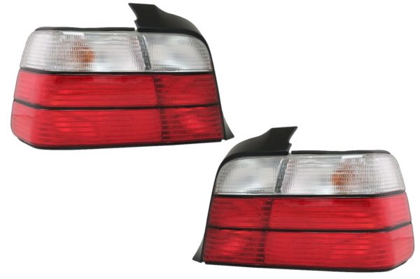 Baklykter egnet for BMW 3-serie E36 Sedan (12.1990-1998) Red Clear |