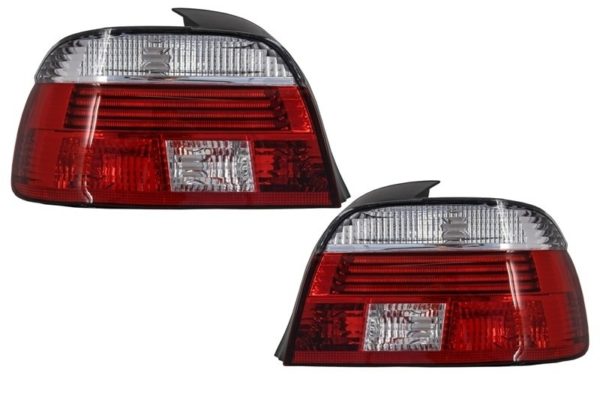 Baklykter egnet for BMW 5-serie E39 (1996-2003) Red Clear LCI Design |