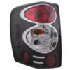 Baklykter egnet for JEEP Grand Cherokee WJ (1999-05.2005) Svart |