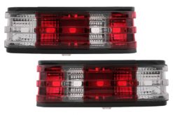 Baklykter som passer til Mercedes W201 190 (12.1982-05.1993) Rød Hvit Klar