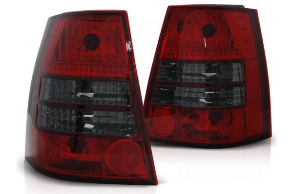 Baklykter egnet for VW Golf 4 IV (1997-2004) Bora (1999-2006) Variant Red Smoke