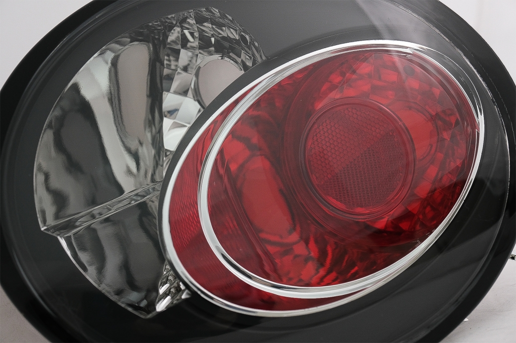 Baklykter som passer til VW New Beetle HatchBack Cabrio (10.1998-05.2005) Black Housing Clear Lens | Baklykter som passer til VW New Beetle HatchBack Cabrio (10.1998-05.2005) Black Housing Clear Lens - Bilde 3