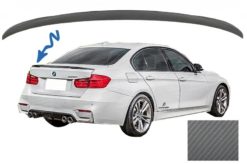Bagasjeromsdekselspoiler egnet for BMW 3-serie F30 (2010-up) M3 Design Carbon Film