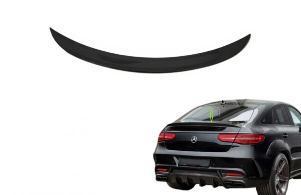 Trunk Boot Spoiler passende for Mercedes GLE Coupe C292 (2015-2019) Piano Black