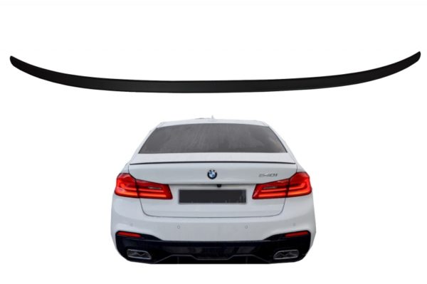 Trunk Boot Spoiler egnet for BMW 5 Series G30 (2017-Up) M5 Design Piano Black |