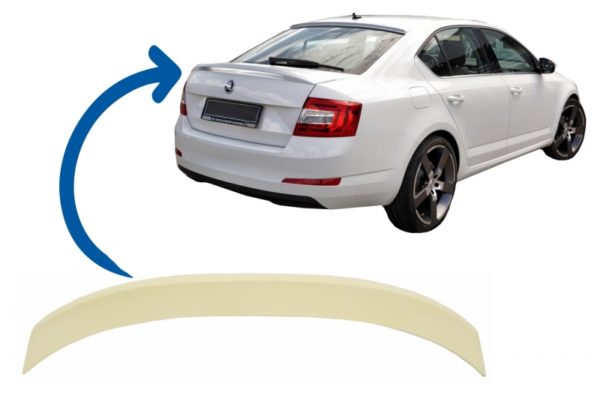 Trunk Lip Spoiler passende for Skoda Octavia III 5E (2013-Up)