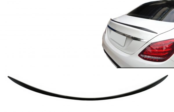 Bagasjeromsspoiler passende for Mercedes C-Class W205 Limousine (2014-2020) Piano Black |