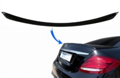Trunk Spoiler egnet for Mercedes E-Class W213 (2016-up) Piano Black