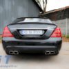 Bagasjeromsspoiler egnet for Mercedes S-klasse W221 (2005-2011) |