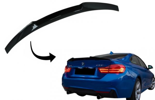 Bagasjeromsspoiler egnet for BMW 4-serie Coupe F32 (2013-up) M4 CSL Design Piano Black