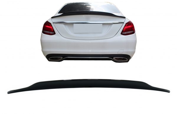 Trunk Spoiler Wing egnet for Mercedes C-Klasse W205 (2014-2020) Dynamic Sport Design Piano Black |