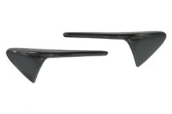 Alternative view of Bagasjeromsspoiler med blinklysdeksler sidemarkører og tilleggsspoilerleppe foran egnet for Tesla Model 3 (2017-up)