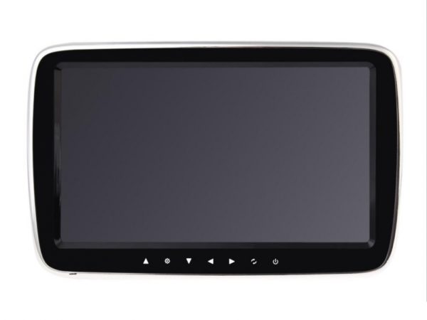 Universal 10-tommers nakkestøtte for bil DVD-spiller HDMI LCD-skjerm egnet for SEAT-skjerm