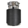 Universal eksospotte karbonfiber matt finish innløp 6 cm/2,36 tommer | Universal eksospotte karbonfiber matt finish innløp 6 cm/2,36 tommer |