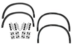 Hjulbuer Fender Flares Piano Black med 32 deler plast autoklips egnet for BMW X5 F15 (2014-2018) M Design