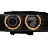 Xenon Angel Eyes frontlykter egnet for BMW 5-serie E39 Sedan Touring (1995-2003) Svart |