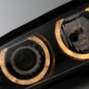 Xenon Angel Eyes frontlykter egnet for BMW 5-serie E39 Sedan Touring (1995-2003) Svart |