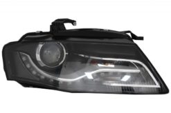 Alternative view of Xenon Frontlykter LED DRL Kjørelys egnet for AUDI A4 B8 8K (09.2007-10.2011) Svart