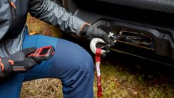 Vinsjmonteringssett - 90, luftfjæring, for kjøretøy med teknisk kromfinish