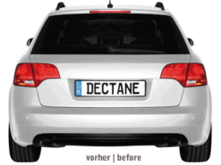 Alternative view of LED-baklykter egnet for AUDI A4 Avant B7 04-08_ LED-blinklys _svart