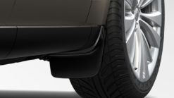 Glanssvarte Skvettelapper foran