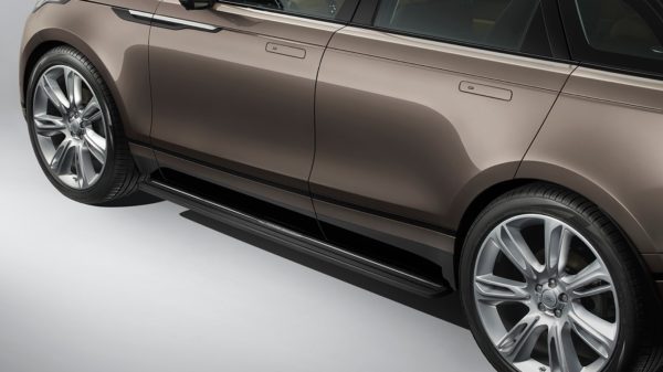 Utplasserbare sidetrinn - monteringsbrakett og motor, venstre side | Land Rover