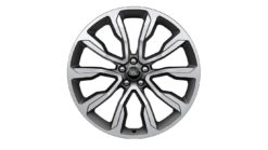 22" Style 1051, diamantdreid med sateng teknisk grå kontrast