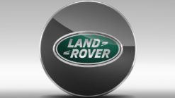 Hjulsenterkapsel, grå finish