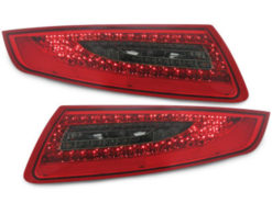 LED-baklykter egnet for PORSCHE 911 / 997 04-08_red/smoke