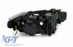 Alternative view of LED-frontlykter egnet for BMW 3-serie F30 F31 (10.2011- 06.2015) Double U 3D Xenon Look Black