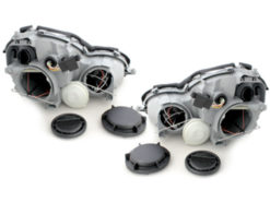 Alternative view of lykter, - Mercedes Benz Sport Coupe C203 01-08